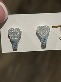 Dental Implant Earrings: Glitter, Implant and Driver