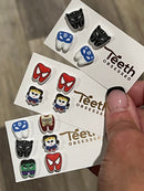 Superhero Tooth Earrings: Dental Appreciation Gift