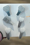 Dental Implant Earrings: Glitter, Implant and Driver