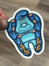Wonderland Teeth Stickers