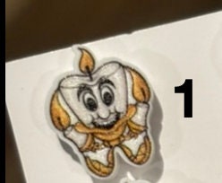 Beauty Character Teeth Earrings