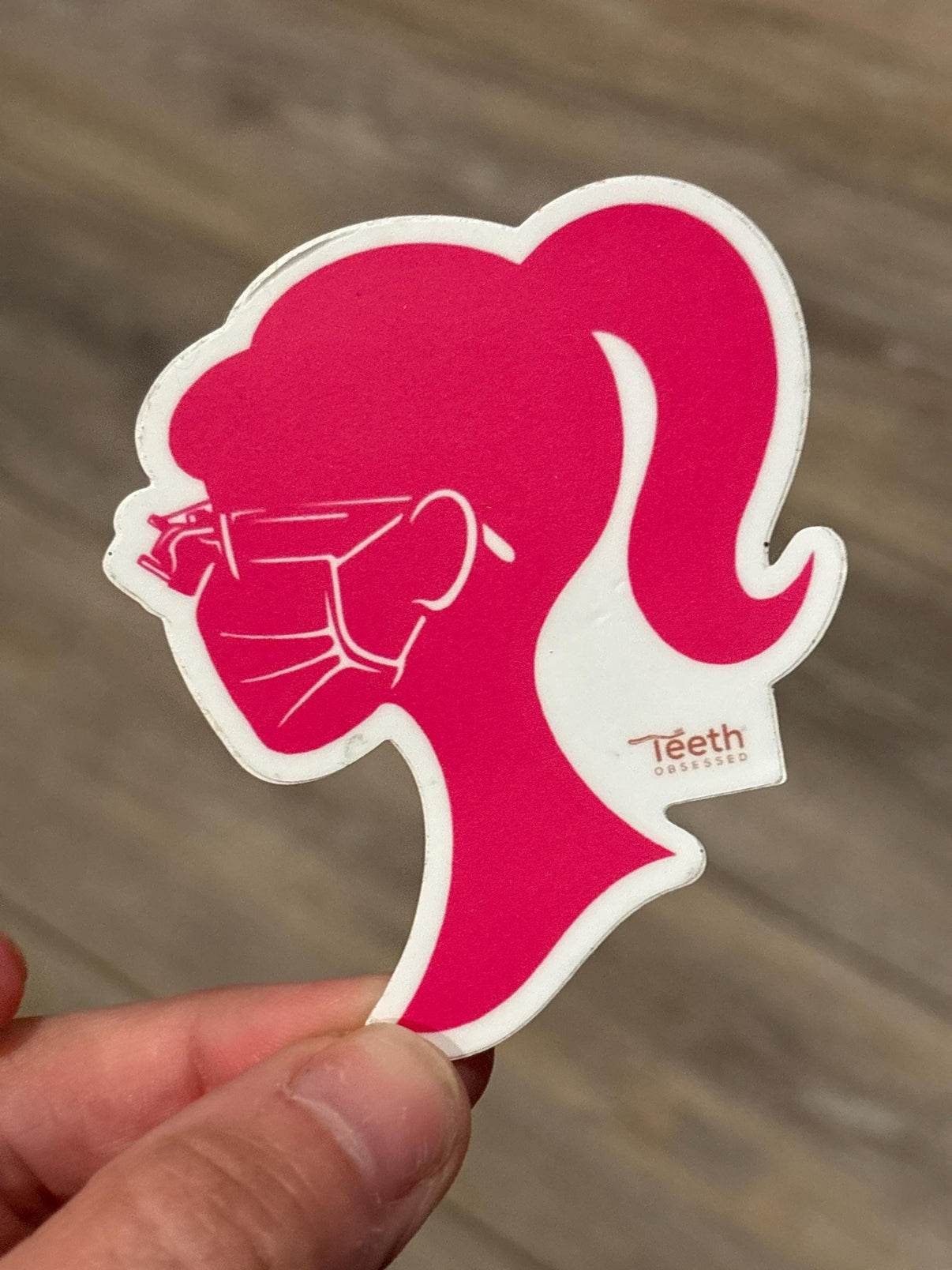 Dental Babe Sticker