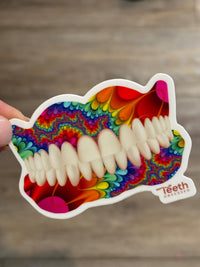 Denture Sticker, Dental Gift, Dental Cling, Tooth Sticker, Dental Assistant, Dental Hygienist, Dental Laboratory, CDT, Dental Grad
