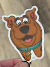 Shaggy and Scooby Tooth Sticker