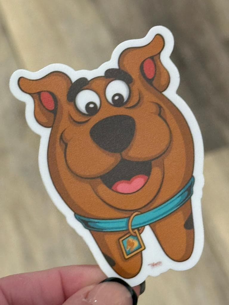Shaggy and Scooby Tooth Sticker