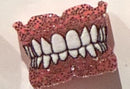 Pink Dental Earrings: Typodont, Denture, Large Molar, Small Molar, and Dental Crown