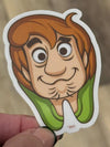 Shaggy and Scooby Tooth Sticker