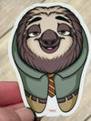 Sloth Tooth Sticker: Dental Hygienist Gift