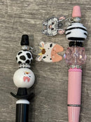 Cow and Giraffe Tooth Bubble Pen
