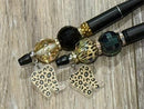 Leopard Tooth Charm Pen: Handmade Dental Gift