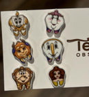 Beauty Character Teeth Earrings