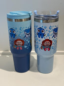 Fish Tooth Dental Tumbler