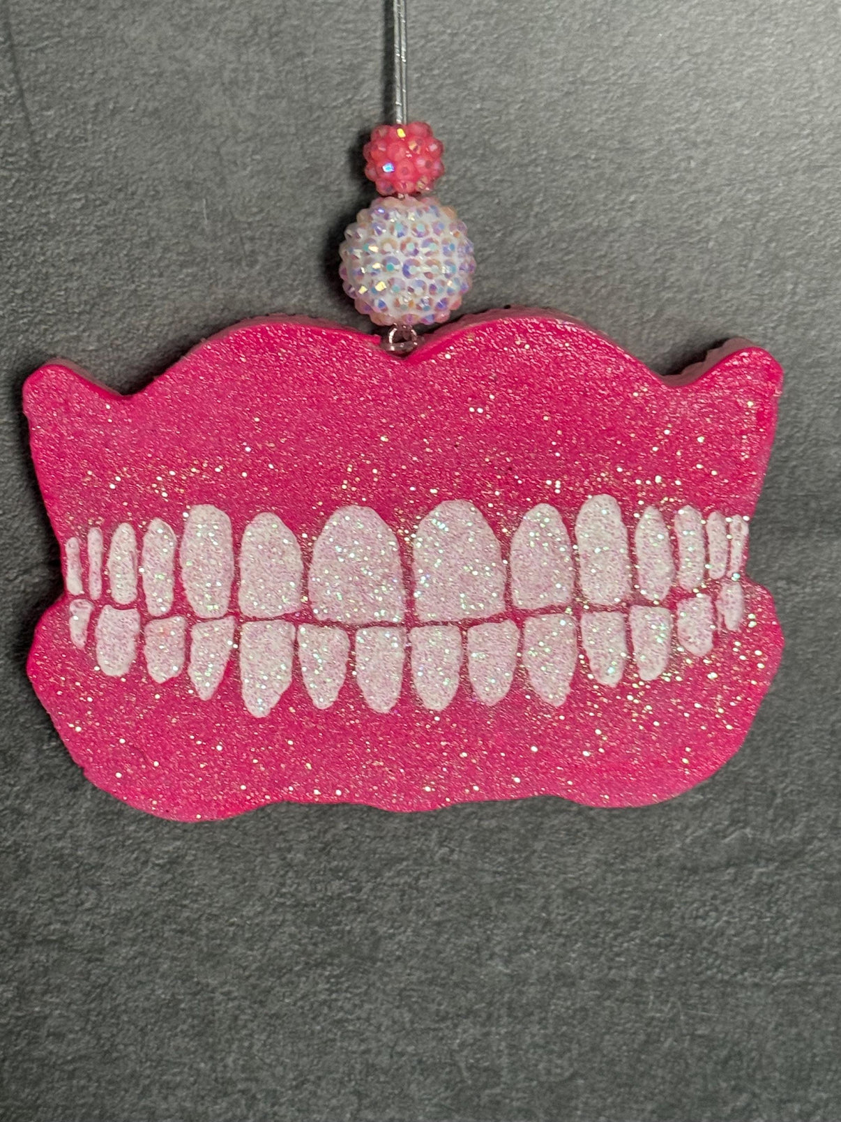 Denture Car Fresheners (Pink or Red)