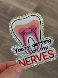 Dental Sticker: Funny Tooth, Endo, RCT - Dentist Gift