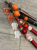Dental Charm Pen: Sports Theme - Basketball, Baseball, Football