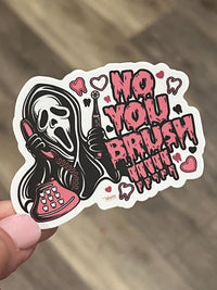 Dental Scary Tooth sticker