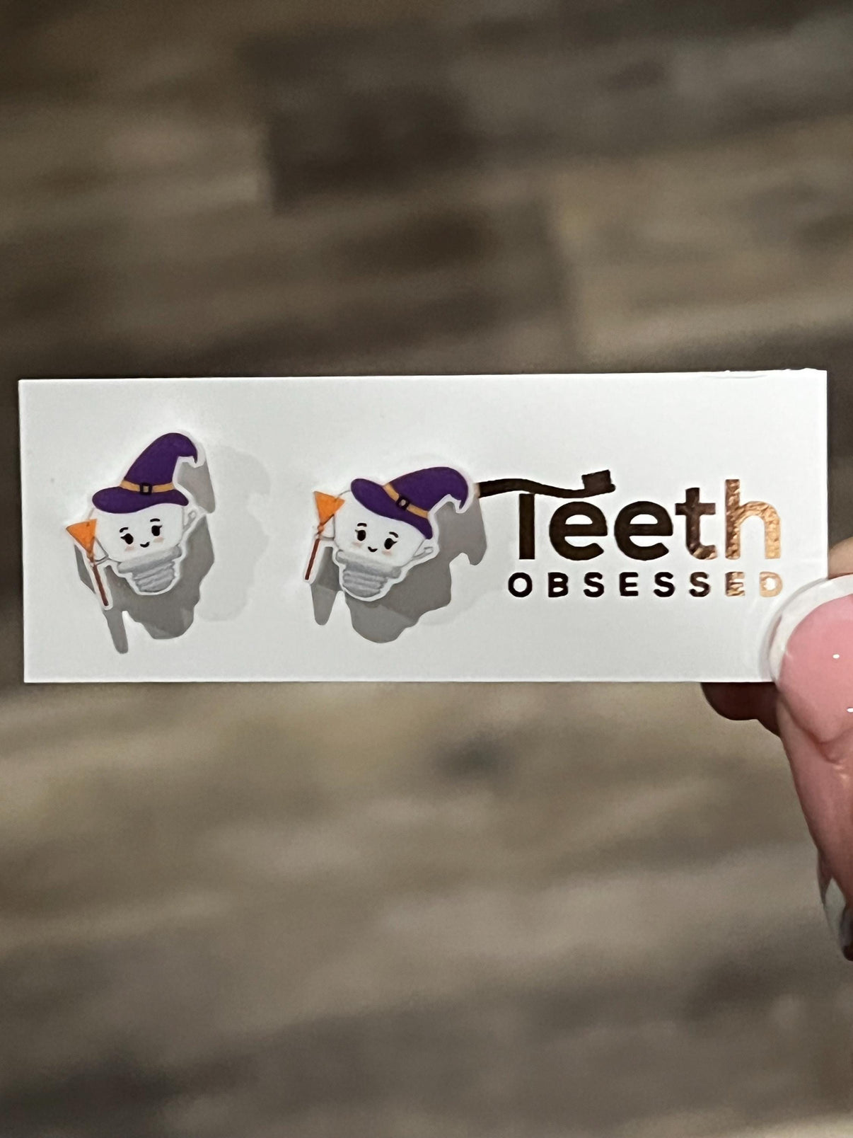 Witch Implant and Tooth Earrings