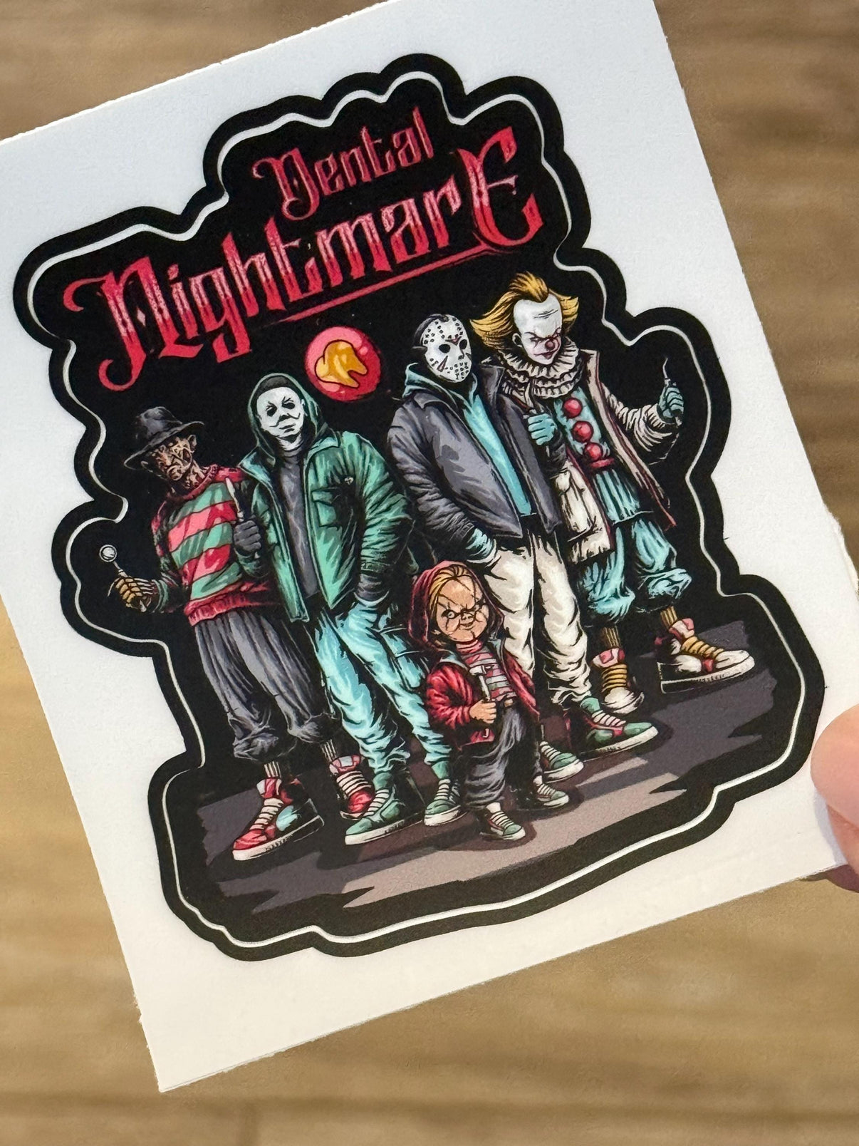 Dental Villians sticker
