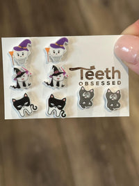 Witch Tooth Halloween Earrings