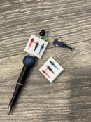 Glitter Tooth Charm Pen: Handmade Dental Appreciation Gift