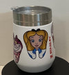 Dental Wonderland Tumbler and Glass | Tooth Fairy Cup | Dental Assistant Gift | Dentist Coffee Cup | Hygienist Drinkware