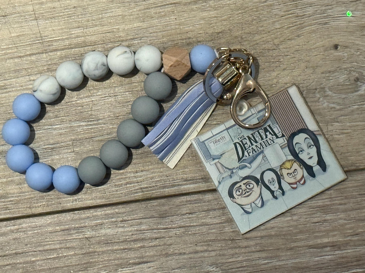 Adams Dental Family Keychain