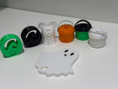 Halloween Straw Toppers: Pumpkin, Ghost, Oogie Boogie - Cup Accessories