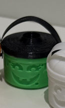 Halloween Straw Toppers: Pumpkin, Ghost, Oogie Boogie - Cup Accessories
