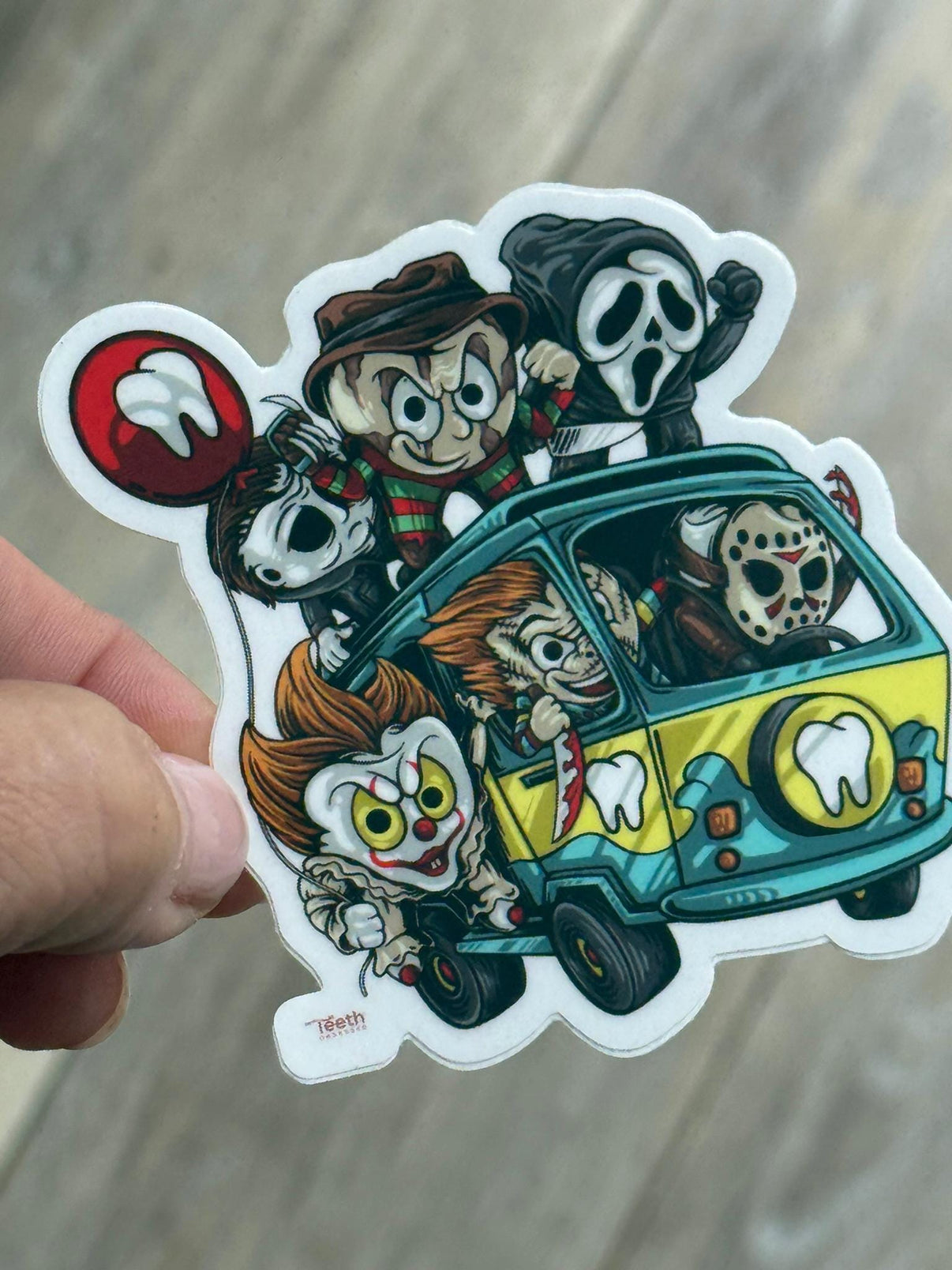Dental sticker