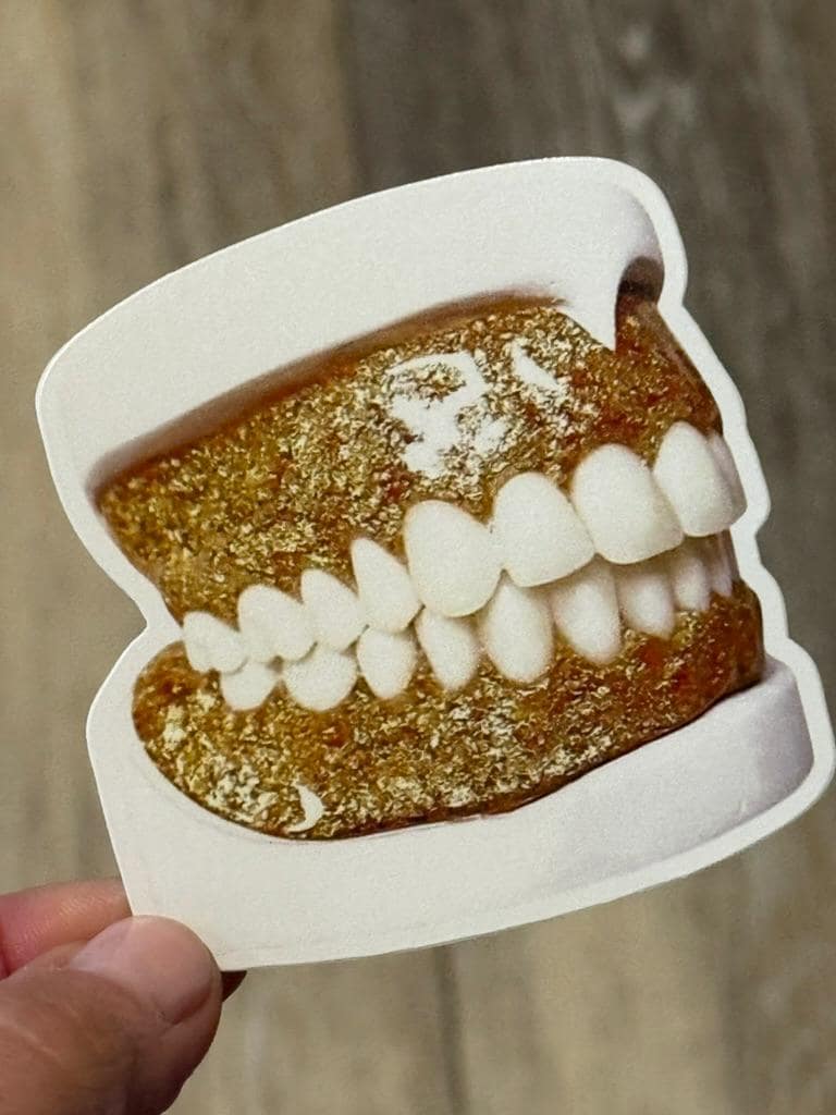 Denture Sticker