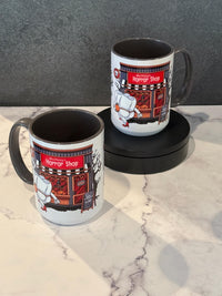 Mrs. Flossy Halloween Mug & Glass – Cute Spooky Tooth Drinkware | Dental Assistant, Hygienist Dentist Gift | Teeth Obsessed Cup