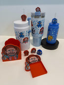 Braces Theme Cup & Straw Topper | Dental Drinkware