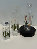Cactus Bottle and Glass, Dental Assistant Gift | Hygienist Tumbler | Dentist Mug | Tooth Glass Can | Dental Team Gifts | Teeth Cup