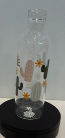 Cactus Bottle and Glass, Dental Assistant Gift | Hygienist Tumbler | Dentist Mug | Tooth Glass Can | Dental Team Gifts | Teeth Cup