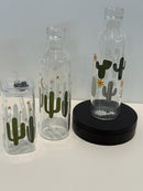 Cactus Bottle and Glass, Dental Assistant Gift | Hygienist Tumbler | Dentist Mug | Tooth Glass Can | Dental Team Gifts | Teeth Cup