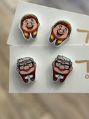 Pedo Dental Earrings, Teeth Earrings, Tooth Earrings, Glitter Tooth Earrings, Dental Hygiene Gift Dental Assistant, Dental Graduation