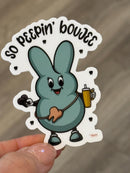Peep Tooth Sticker | Bougie Tooth Sticker | Easter Dental Sticker | Cute Dental Sticker | Teeth Obsessed