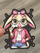 Bunny Tooth Sticker | Bubblegum Bunny Sticker | Cute Dental Sticker | Dental Assistant Gift | Teeth Obsessed