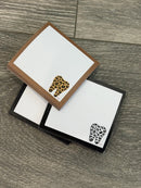 Leopard Tooth Notepad | Dental Notepad | Black or Yellow Leopard | Dental Assistant Gift | Teeth Obsessed