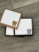 Leopard Tooth Notepad | Dental Notepad | Black or Yellow Leopard | Dental Assistant Gift | Teeth Obsessed