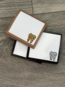 Leopard Tooth Notepad | Dental Notepad | Black or Yellow Leopard | Dental Assistant Gift | Teeth Obsessed