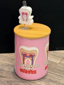 Getting on My Nerves Tooth Collection | Tumbler, Dental Glass, Coffee Cup, Straw Topper & Stanley Charm | Teeth Obsessed