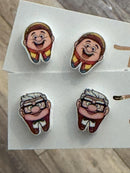 Pedo Dental Earrings, Teeth Earrings, Tooth Earrings, Glitter Tooth Earrings, Dental Hygiene Gift Dental Assistant, Dental Graduation