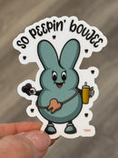 Peep Tooth Sticker | Bougie Tooth Sticker | Easter Dental Sticker | Cute Dental Sticker | Teeth Obsessed