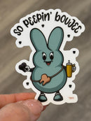 Peep Tooth Sticker | Bougie Tooth Sticker | Easter Dental Sticker | Cute Dental Sticker | Teeth Obsessed