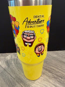 Uptooth Dental Adventure Collection | Tumbler, Glass Tumbler, Earrings, Keychain & Tooth Topper | Dental Gift | Teeth Obsessed