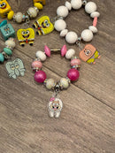 Tooth Stanley Charms | Sponge, Crab, Rabbit & Squid Tooth Charms | Dental Stanley Accessories | Teeth Obsessed