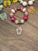 Tooth Stanley Charms | Sponge, Crab, Rabbit & Squid Tooth Charms | Dental Stanley Accessories | Teeth Obsessed