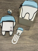 3D Printed Tooth Sticky Note Holder | Dental Assistant Scrub Cap Pen Holder