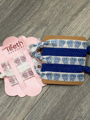 Dental Hair Ties, Dental Headband, Hair Accessories, Tooth Ponytail Dental Hygienist, Dental Assistants, Dental Gift